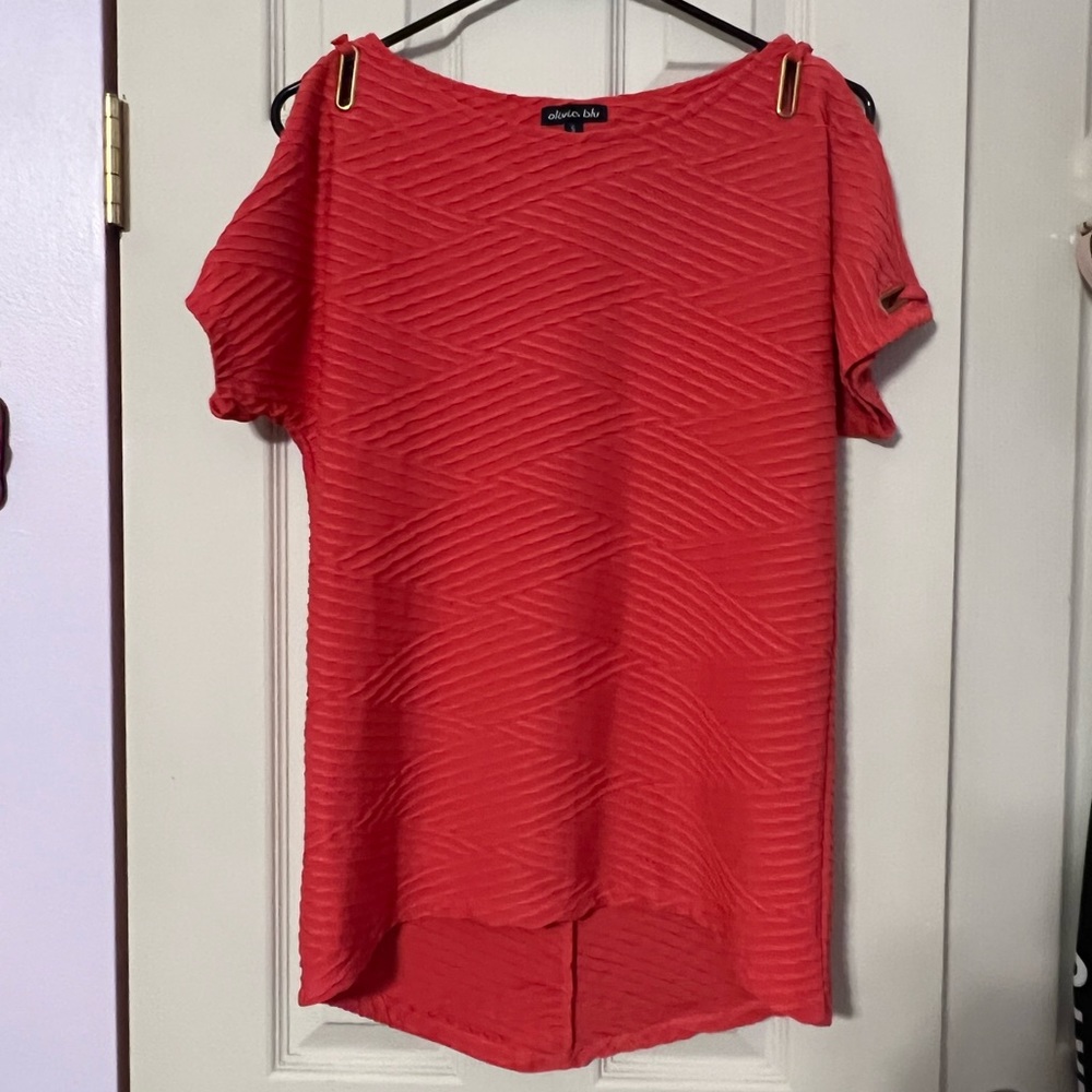 Pink textured Dress shirt